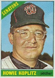 1966 Topps Baseball Cards      046      Howie Koplitz